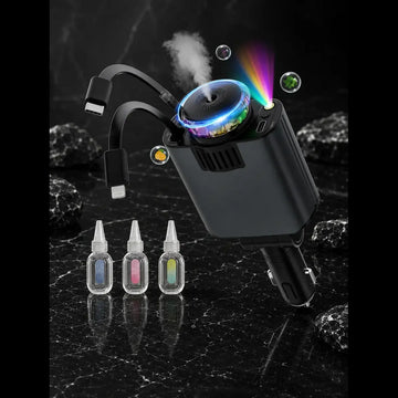 5-in-1 Car Charger with Star light