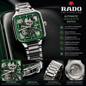 Rado True Square Swiss Automatic Watch